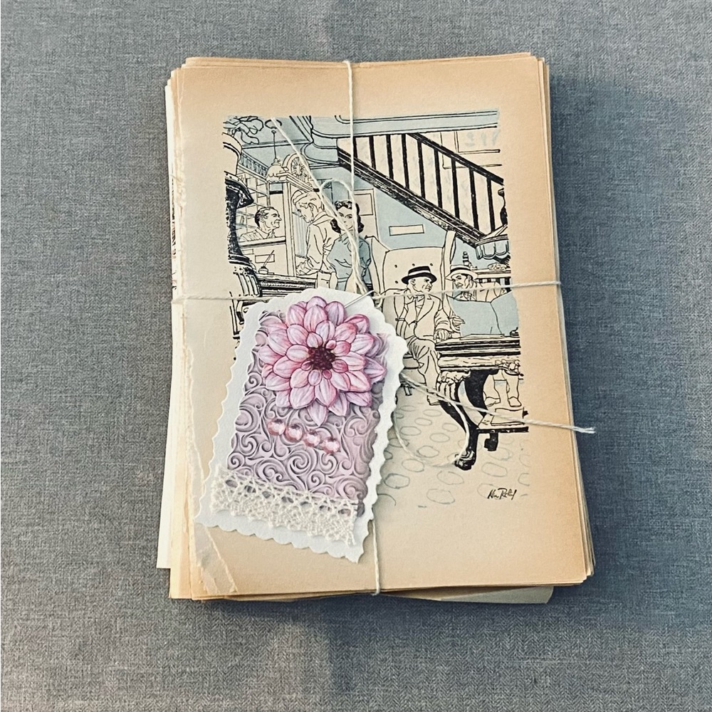 Vintage Paper 100-Page Bundle from “Reader’s Digest” Book of Short Stories
